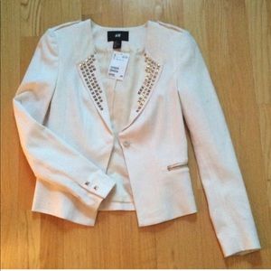 🆕 H & M Studded Blazer
